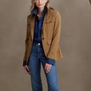 Banana Republic tan blazer jacket